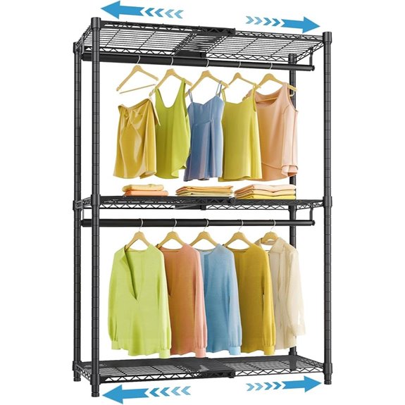 VIPEK X1 Expandable Heavy Duty Clothes Rack