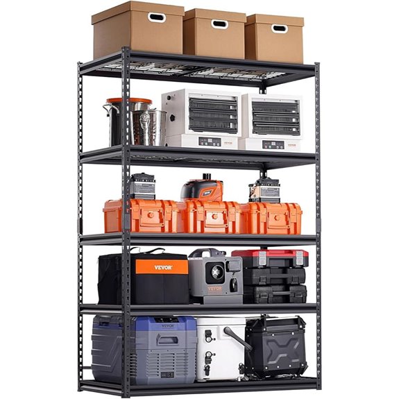 VEVOR Heavy Duty 5-Tier Garage Shelving Unit