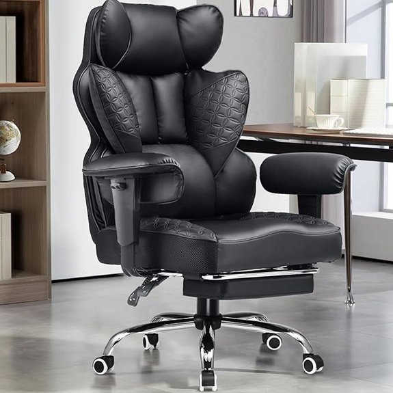 GTRACING Heavy Duty Gaming Chair with Lumbar Support