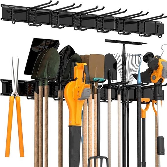 Storaboks Heavy Duty Garage Storage Rack with Hooks