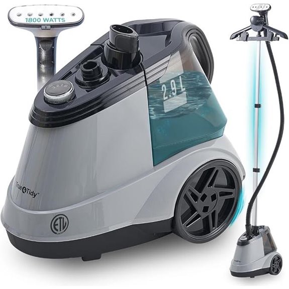 True & Tidy Heavy Duty Garment Steamer with Large Water Tank