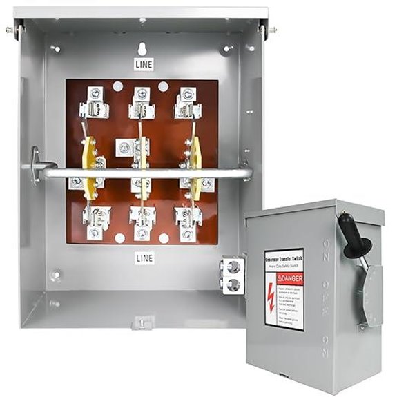 200-Amp 3-Pole Generator Transfer Switch