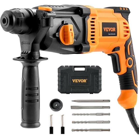 VEVOR SDS-Plus Rotary Hammer Drill 8 Amp