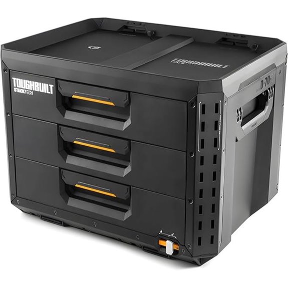 ToughBuilt StackTech XL 3-Drawer Tool Box