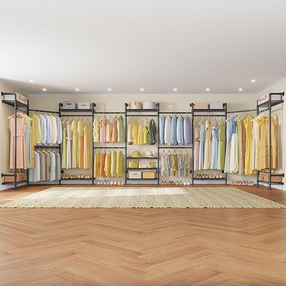 Timate U4 U-Shape Heavy Duty Clothing Rack