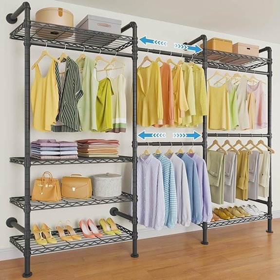 Timate F3 Heavy Duty Wall-Mounted Clothes Rack
