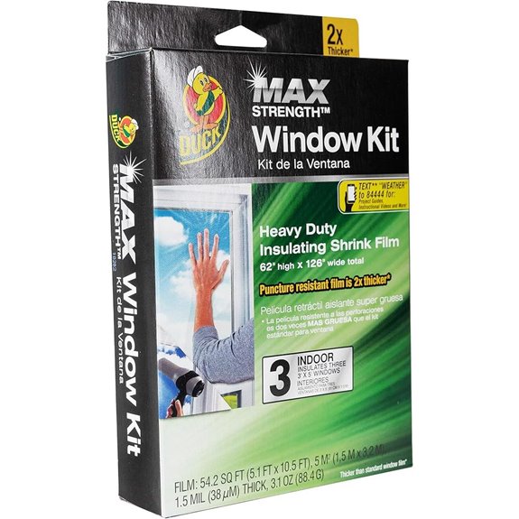 Duck MAX Heavy Duty Insulating Window Kit