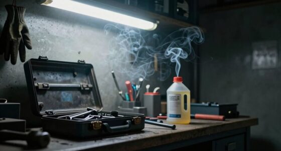 hidden garage toxic fumes