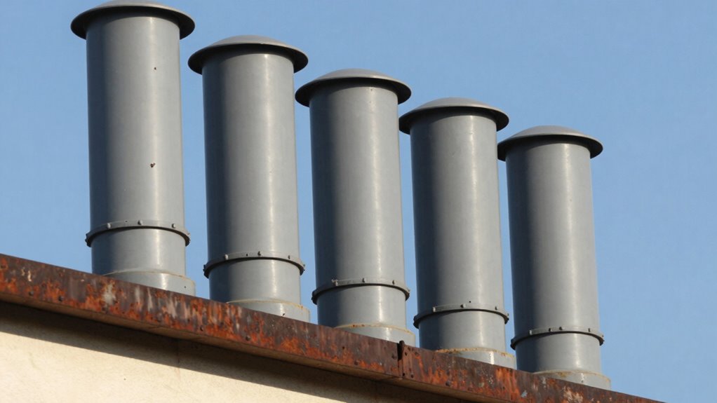 hidden plumbing vent stacks