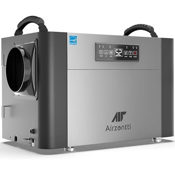 155 Pints Commercial Dehumidifier with Pump and Drain