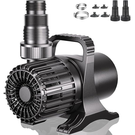 WaterRebirth 3200GPH Pond Sump Pump for Waterfalls