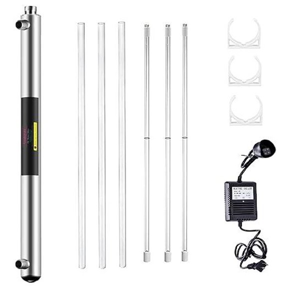 Geekpure 12 GPM UV Whole House Water Filter System