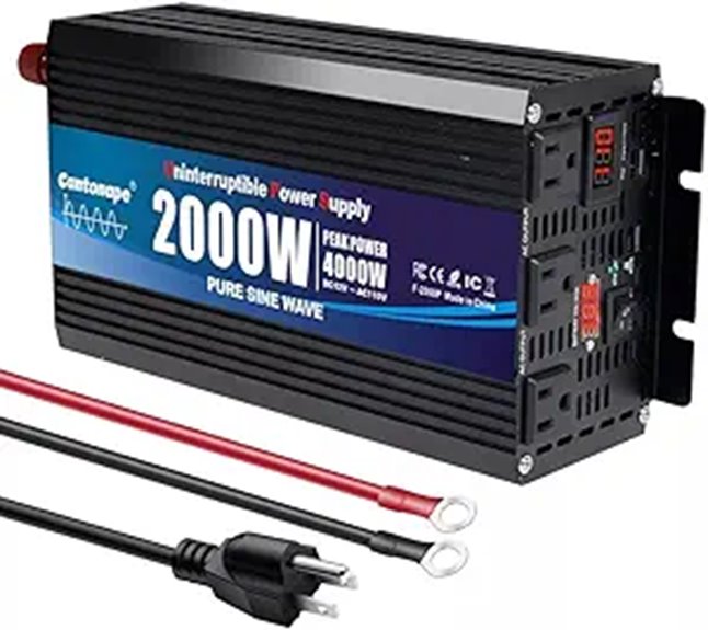 2000W Sump Pump Backup Battery System