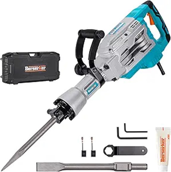 Berserker 1700W Demolition Jack Hammer with Chisels