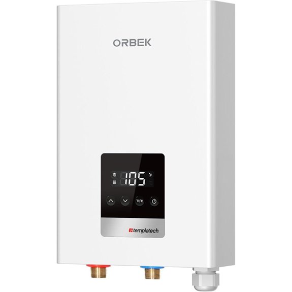 14kW Electric Tankless Water Heater with Digital Display