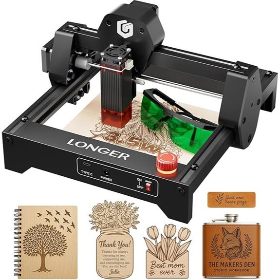 Longer Ray5 3500mW Laser Engraver and Cutter