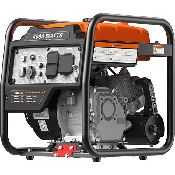 4000W Portable Gas Generator for RV and Camping