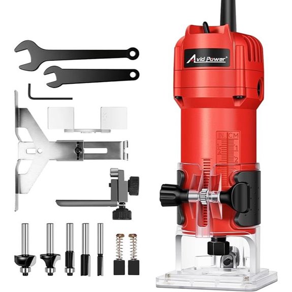 AVID POWER 630W Wood Router Kit with Bits