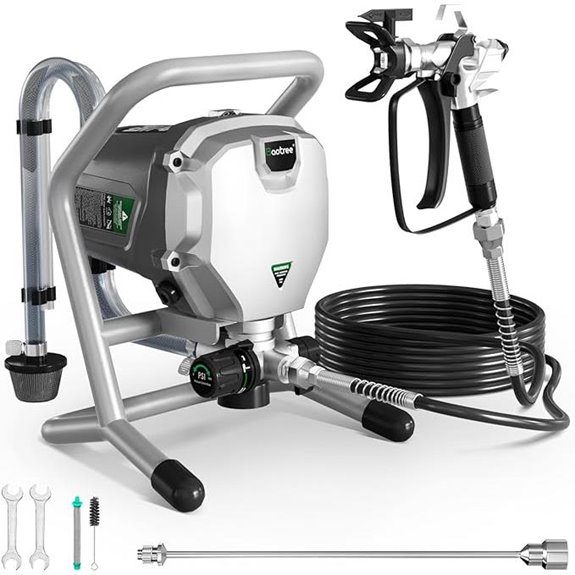 Airless Paint Sprayer - High-Pressure Electric Spray Gun