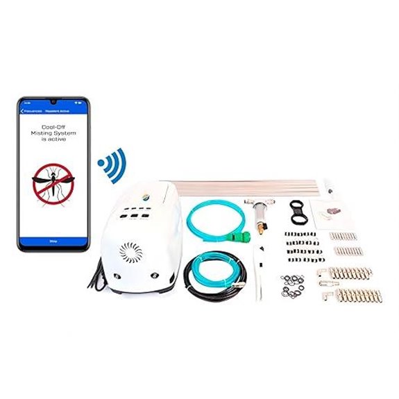 High-Pressure Mist Cooling System Kit with Remote Pump