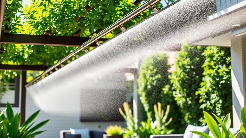 high pressure misting considerations