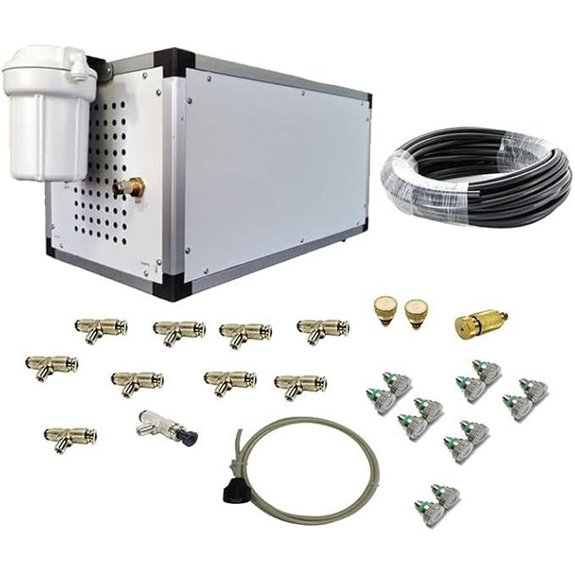 High Pressure Misting System 1500 PSI with Nozzles