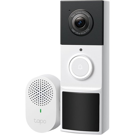Tapo 2K Wireless Video Doorbell with AI Detection