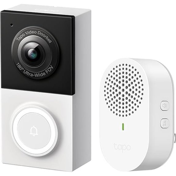 Tapo 2K Video Doorbell with AI Detection