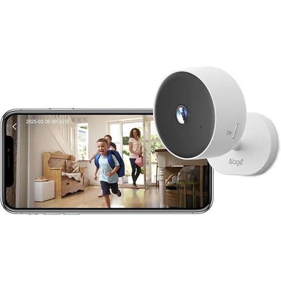 2K Indoor Security Camera with AI & Night Vision