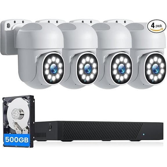 Camcamp 5MP Wired Security Camera System with NVR