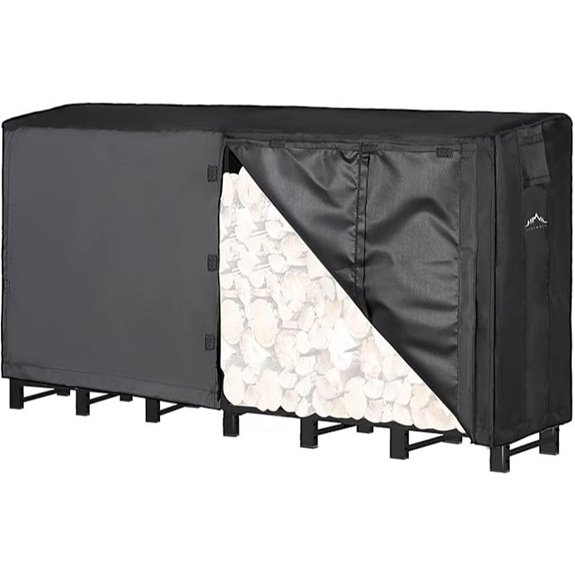 Himal 8ft Waterproof Firewood Cover with Buckle