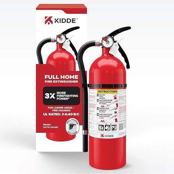 Kidde Multipurpose Fire Extinguisher for Home and Office