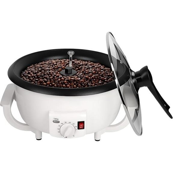 Home Coffee Roaster Machine with Timer and Non-Stick Surface