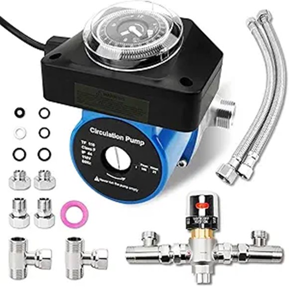 RAMATA Hot Water Recirculating Pump System Kit