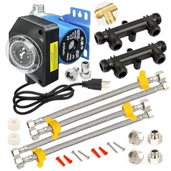 Instant Hot Water Recirculating Pump Replacement Kit