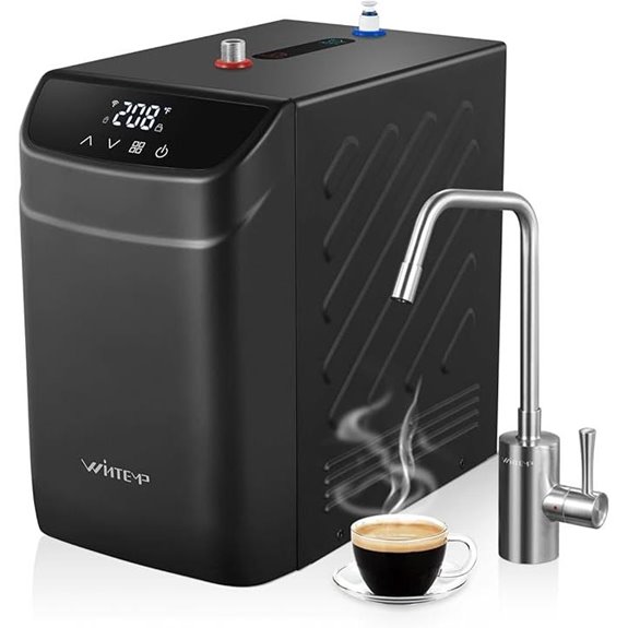 Instant Hot Water Dispenser with Safety Lock