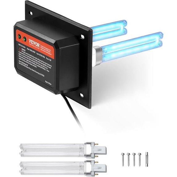 HVAC Air Purifier with UV Light and Replacements