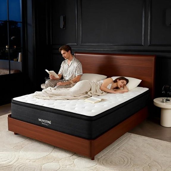 Hybrid Cooling Gel Memory Foam Mattress (10 Inches)