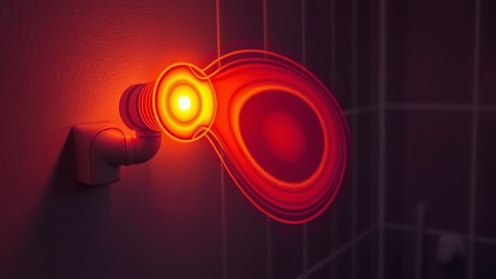 identify plumbing heat leaks