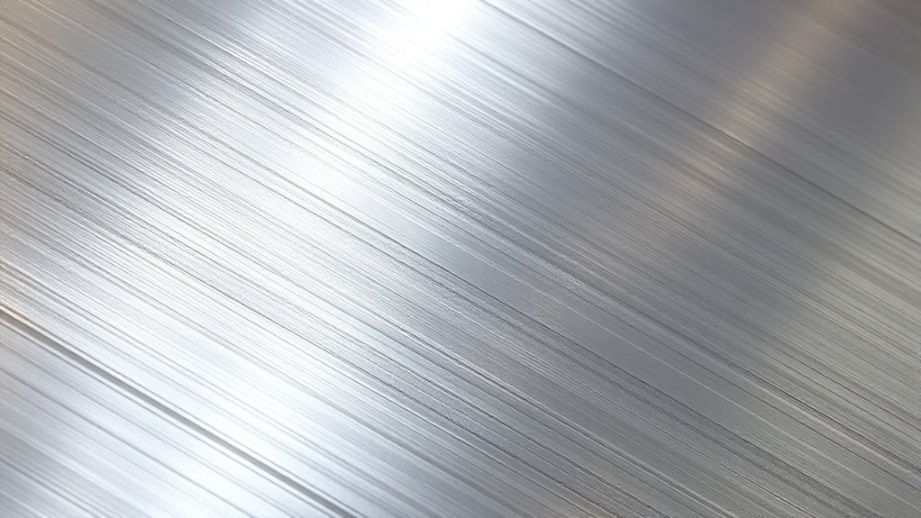 identify stainless steel grain patterns