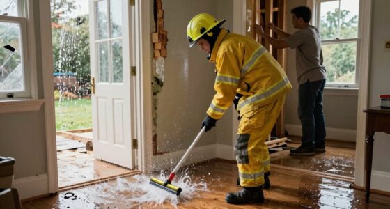 immediate flood cleanup actions