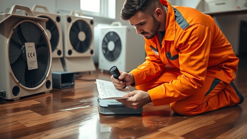 immediate water damage response