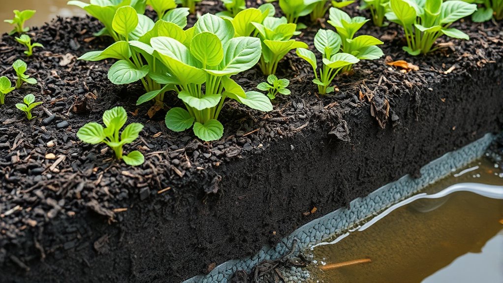 improve drainage with raised beds