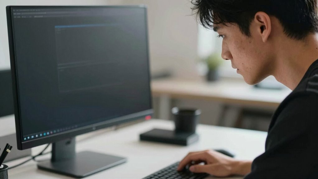 incorrect monitor viewing distance