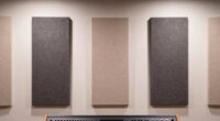 incorrect placement of acoustic panels