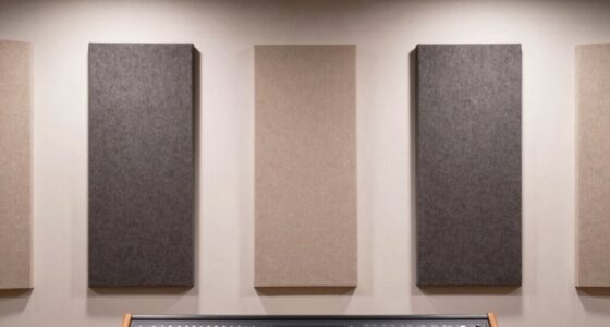 incorrect placement of acoustic panels