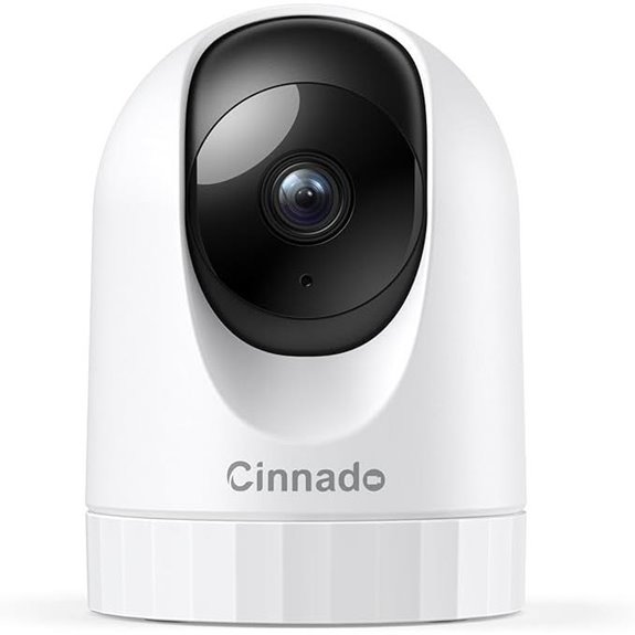 Cinnado 2K Indoor 360° WiFi Security Camera