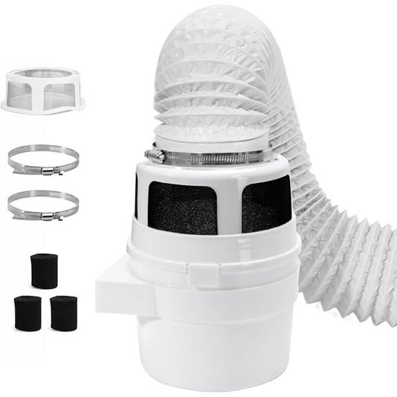 VIWINVELA 3-in-1 Indoor Dryer Vent Kit
