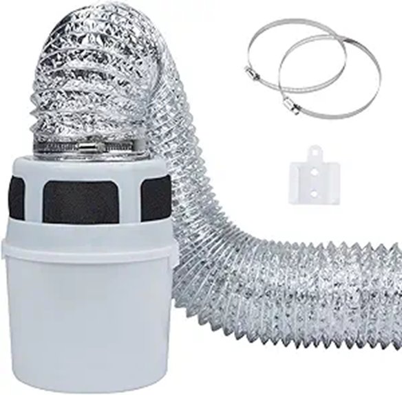 VIWINVELA 3-in-1 Indoor Dryer Vent Kit