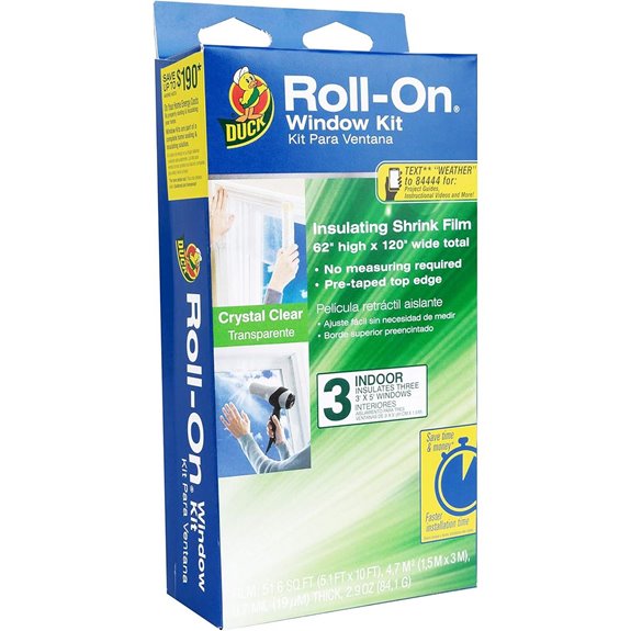 Duck Brand Indoor Insulating Window Film Kit